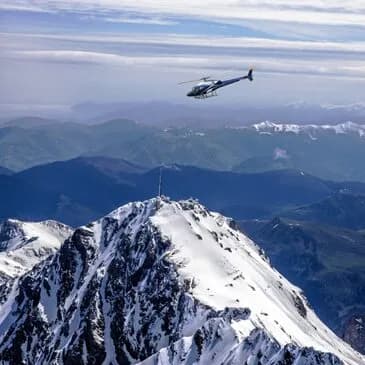 Baptême en hélicoptère au Pic du Midi Baptême en hélicoptère au Pic du Midi